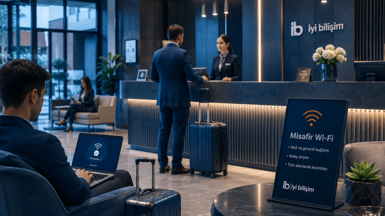 Network ve misafir Wi-Fi uygulama görseli