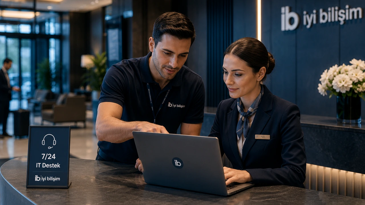 Yönetilen otel BT desteği uygulama görseli