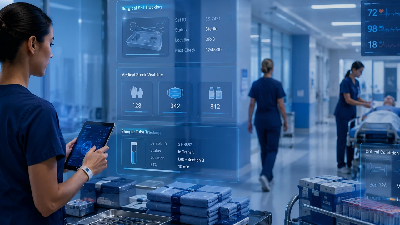 RFID, IoT ve RTLS takip uygulama görseli