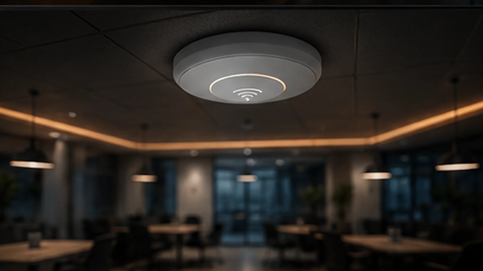 Kurumsal Wi-Fi access point ve internet altyapısı